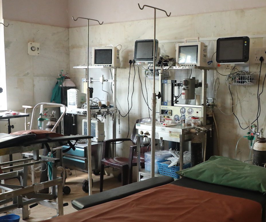 Hospital room before upgradation