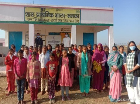 Community health activity in Panna district