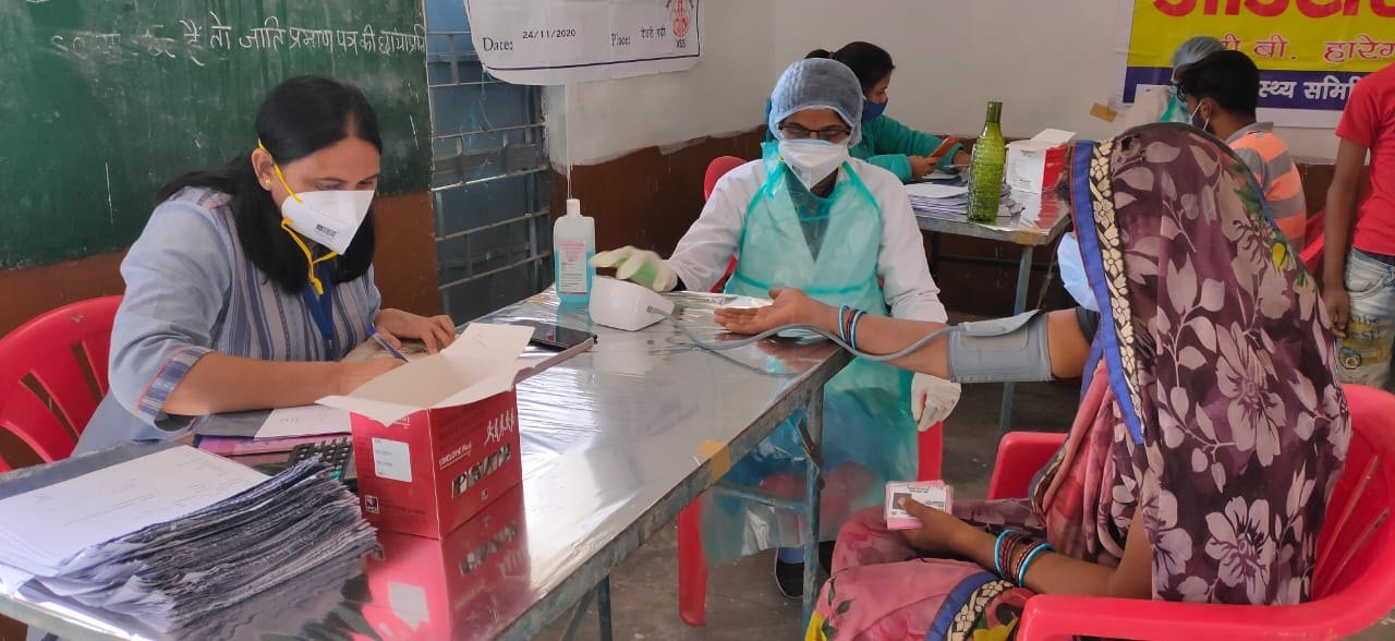 Community health activity in Panna district