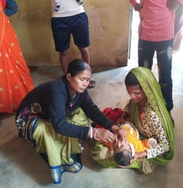 Community health activity in Panna district