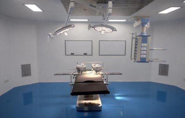 Upgraded operation theatre inside a Primary Health Centre