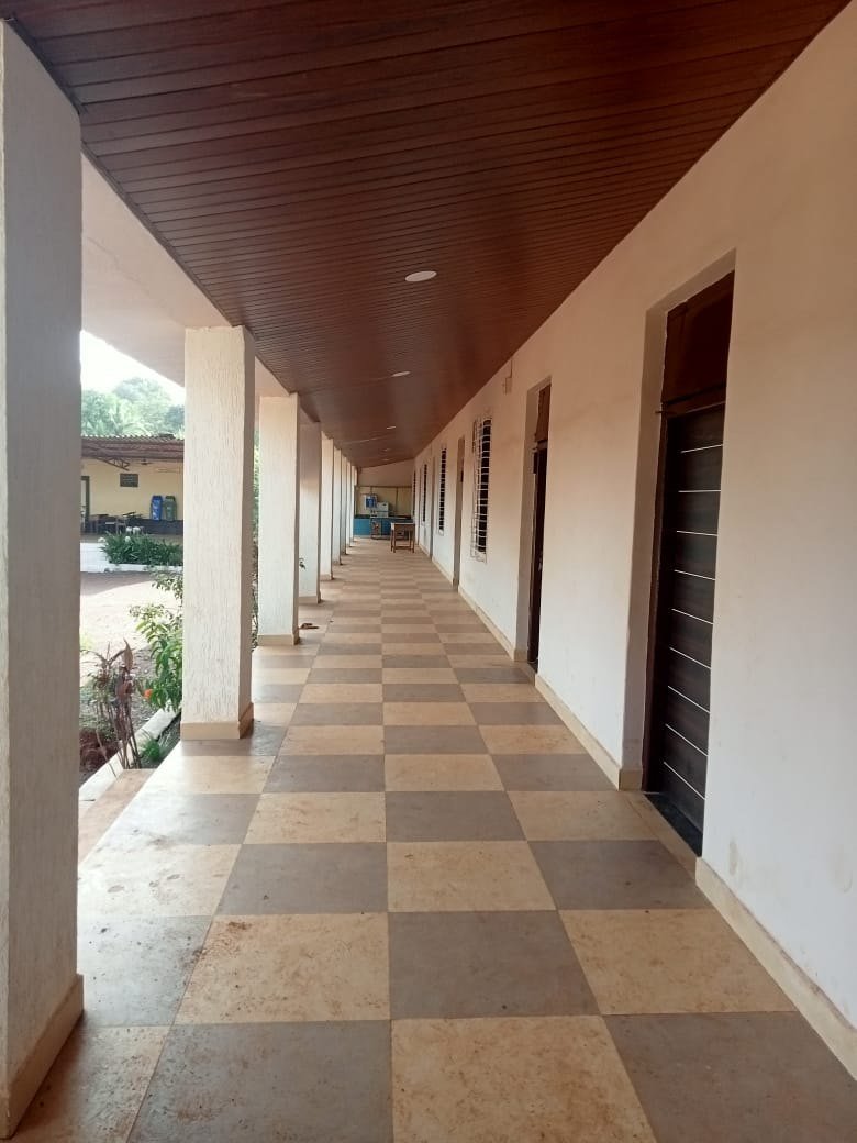 School corridor after upgradation